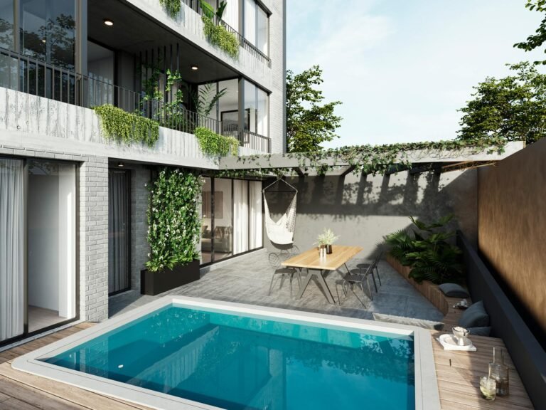 Departamento de 2 dormitorio con patio piscina y parrila premium zona rio